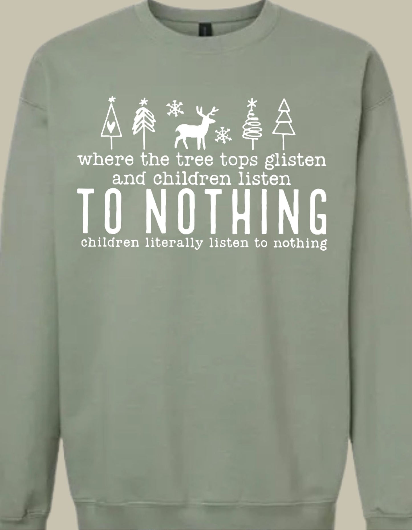 Where the tree tops glisten