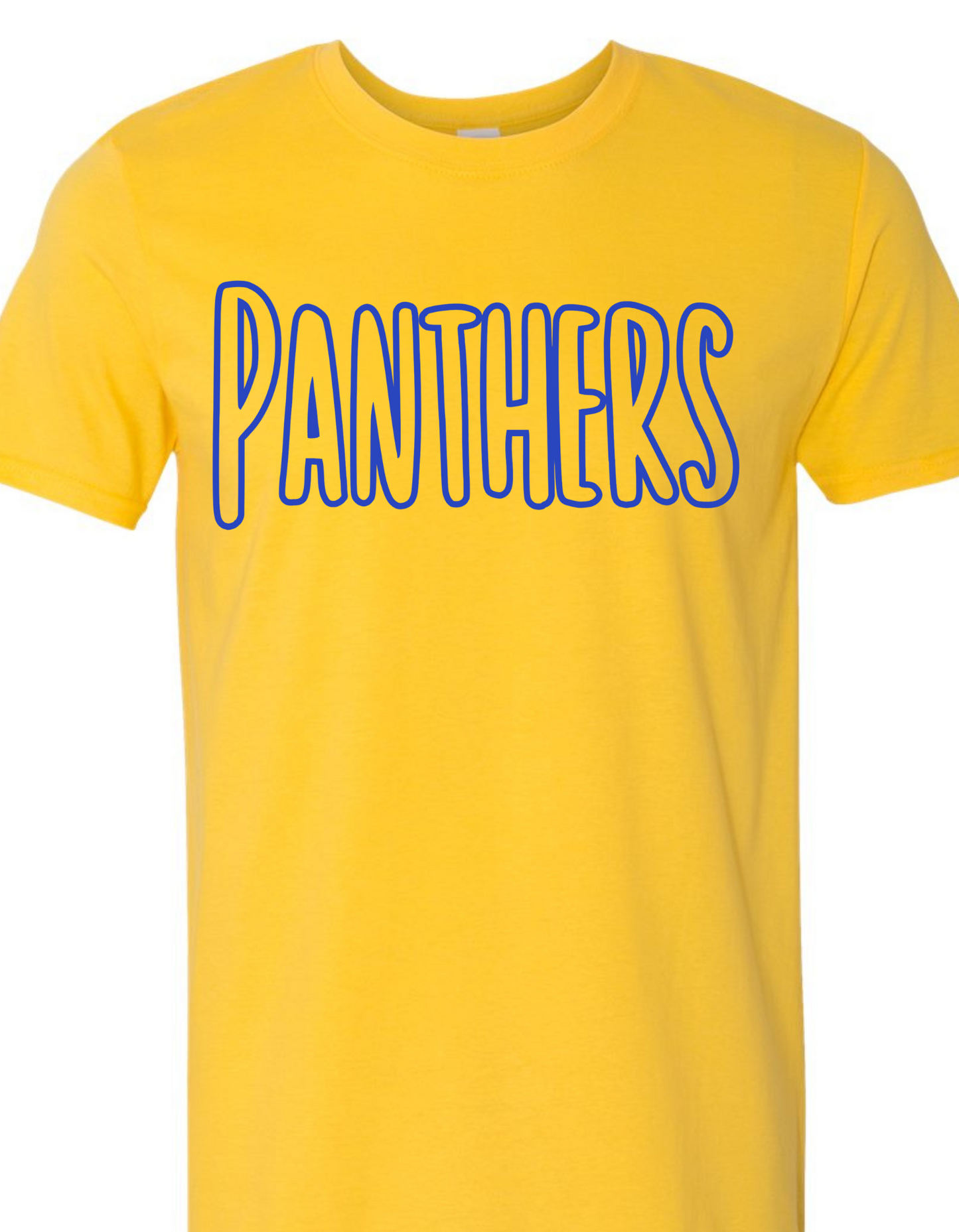 Bella Canvas Brand Panthers Outline