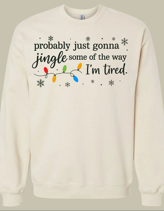 Probably just gonna jingle some of the way