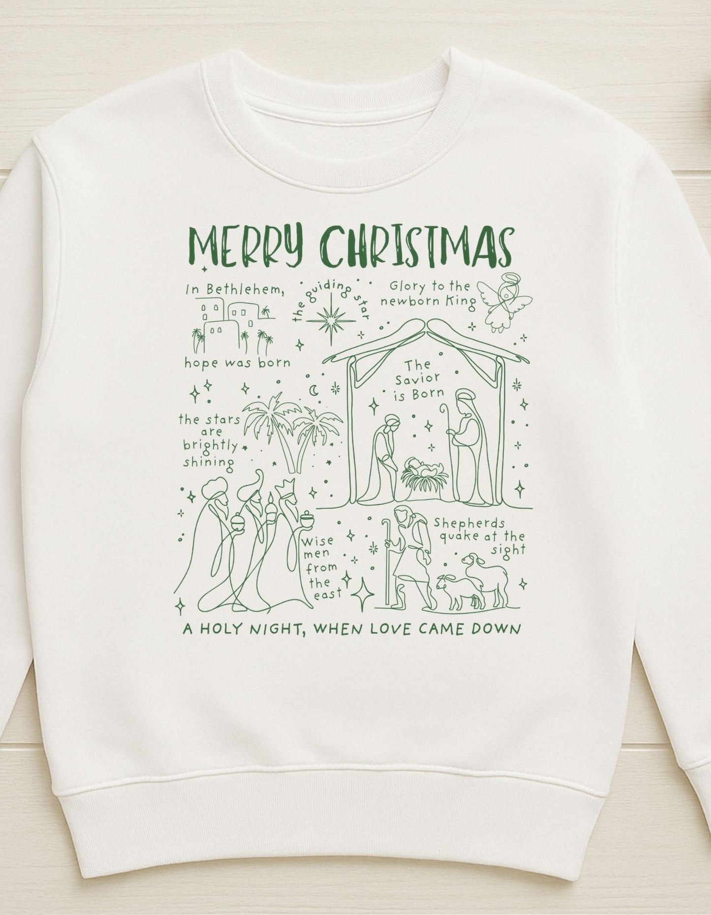 Merry Christmas. Holy Night