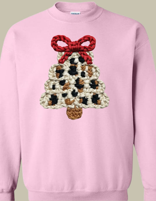 Faux yarn Christmas Tree