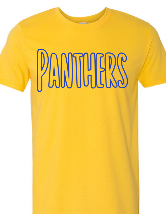 Gildan Brand Panthers Outline