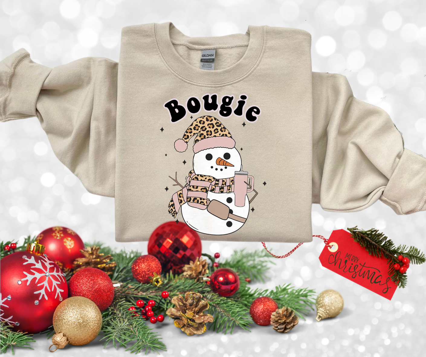Bougie Snowman
