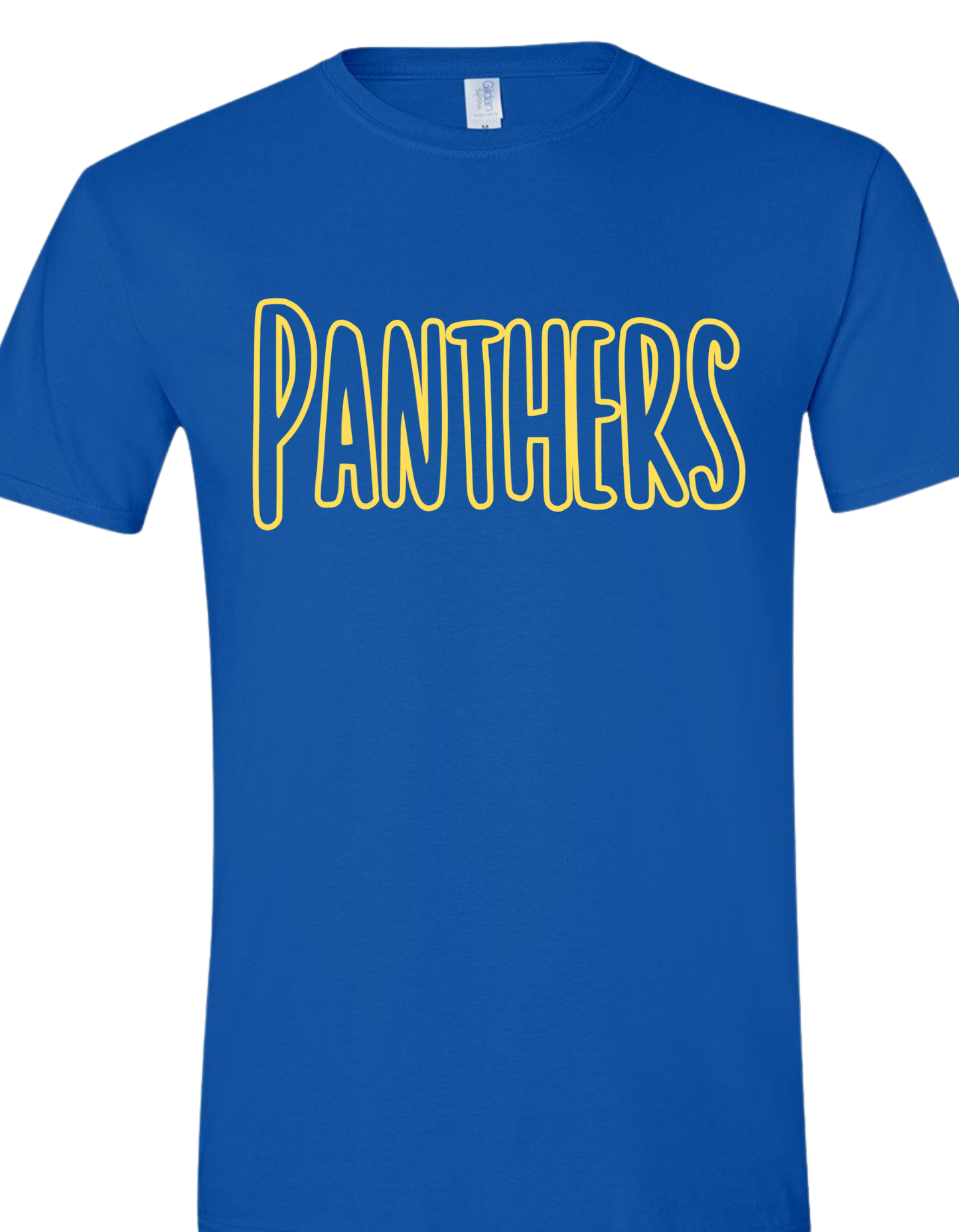 Bella Canvas Brand Panthers Outline