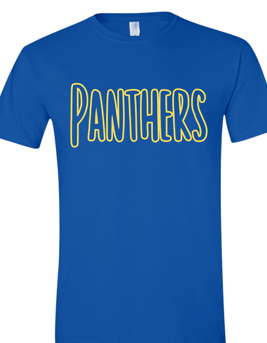 Gildan Brand Panthers Outline
