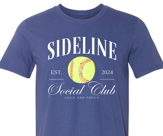 Sideline Social Club softball
