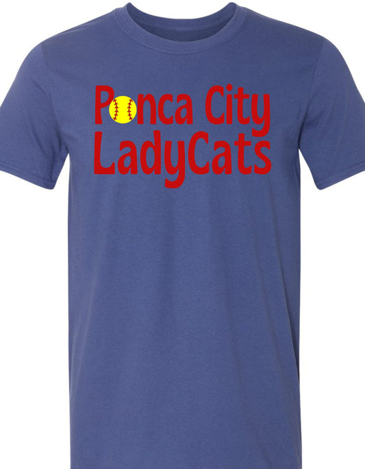 pc lady cats softball