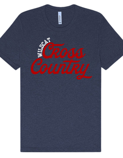 Wildcat Cross Country tshirt 2024