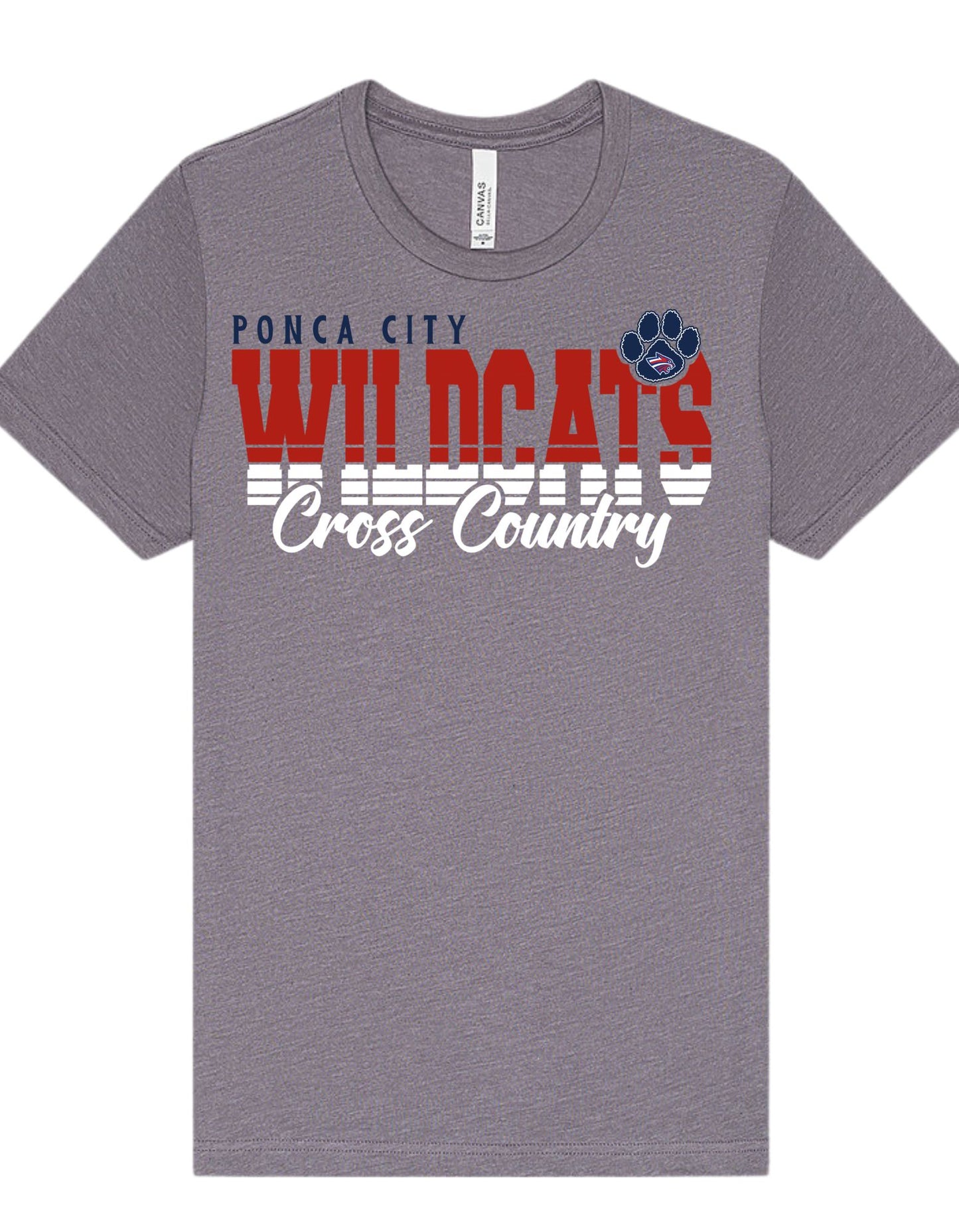 Wildcat Cross Country tshirt 2024